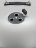 Grill à charbon, rond, Ø 54 cm, gris | YATO YG-20301