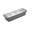 Récipient de barman pour garnitures de cocktails, 3 inserts | BAR UP 552018