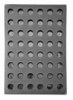 Moule en silicone MINI-MUFFIN, 57x37.5x(H)2.5 cm | HENDI 677230