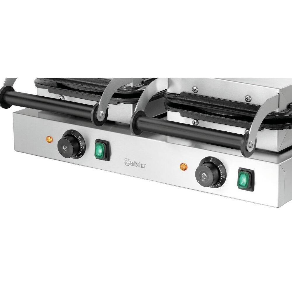 Gaufrier électrique double 2HW211 | BARTSCHER 370191