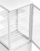Vitrine réfrigérée 78 l blanche | FORGAST FG07747