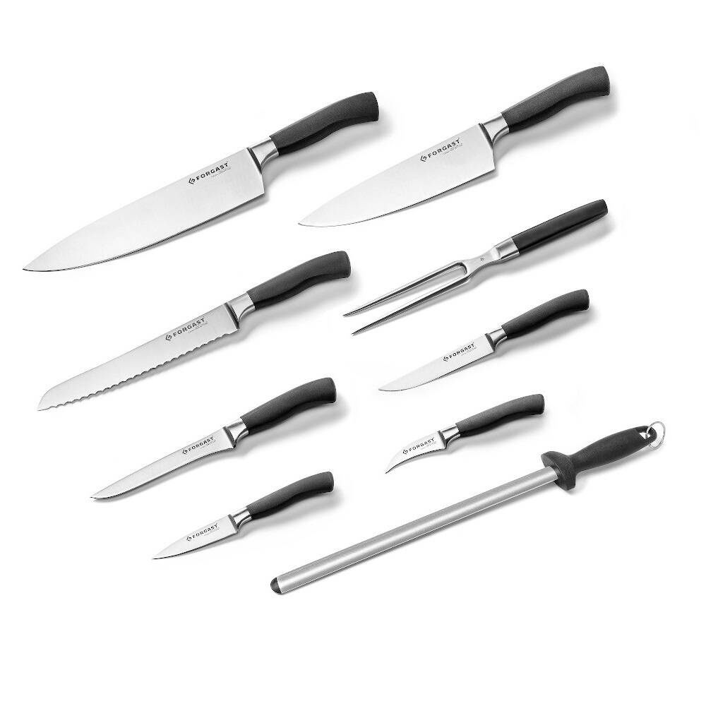 Ensemble de couteaux forgés Forgast dans un étui | FORGAST FG11232