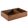 Caisse en bois Woody 22,5x15x5,5 cm | APS 11651
