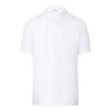 Chemise de cuisine Basic à manches courtes blanche | KARLOWSKY BJM 3-3