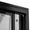 Réfrigérateur de bar pour boissons 2-portes, portes coulissantes 208 l | FORGAST FG07702