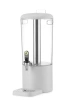 Distributeur de jus, UNIQ, conçu par Robert Bronwasser, 8 L, blanc, 318x216x(H)532 mm | HENDI 425053