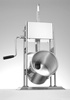 Poussoir à saucisses vertical, acier inoxydable, 10 l | HENDI 282151