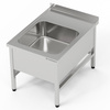 Évier de service 50x50x50 cm | FORGAST FG02650/500/500
