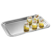 Plateau de banquet CLASSIC GN 1/1, acier inoxydable, 53x32,5x1,5 cm | APS 395