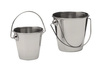 Seau de service SNACKHOLDER, acier inoxydable, 7x6,5 cm, 150 ml | APS 40630