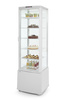 Vitrine réfrigérée 280 l, blanc, LED, 0,29 kW, 55,6x52,6x191,3 cm | ARKTIC 233696