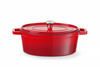 Cocotte en fonte avec couvercle rouge - cap. 4L l HENDI 626849
