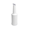 Distributeur de bar blanc, éléments transparents, 850 ml, 33 cm | APS 93147