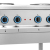Cuisinière professionnelle électrique à 4 plaques, 10,4 kW | FORGAST FG09440