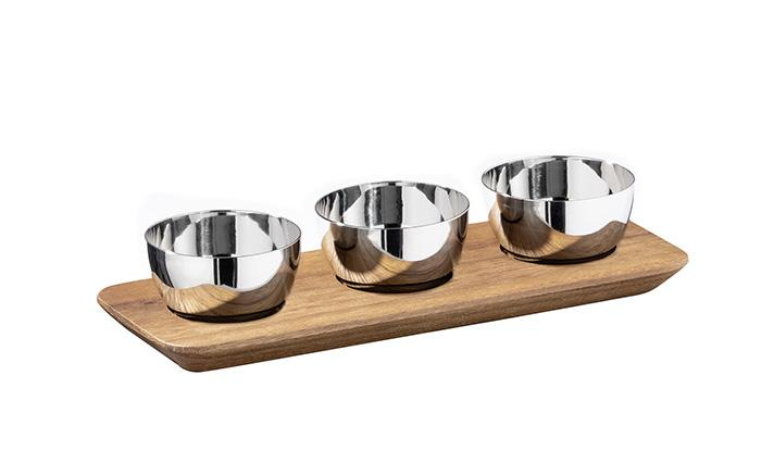 Planche de service en bois d'acacia, marron, 60x18x1,5 cm | APS 887