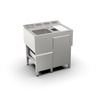 Station de bar 3x GN 1/9 avec rince-verre | FORGAST FG15414