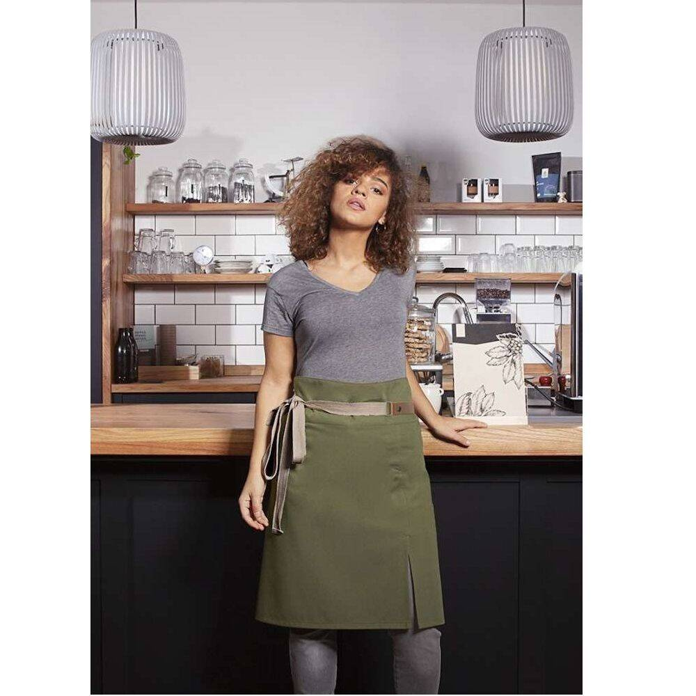 Tablier de serveur Green Generation vert mousse | KARLOWSKY VS 12-79-Stck
