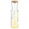 Carafe en verre Lines avec bouchon, 750 ml | APS 10738