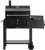 Gril à charbon DELUXE avec fumoir, grille 55x41,5 cm | LUND 99925