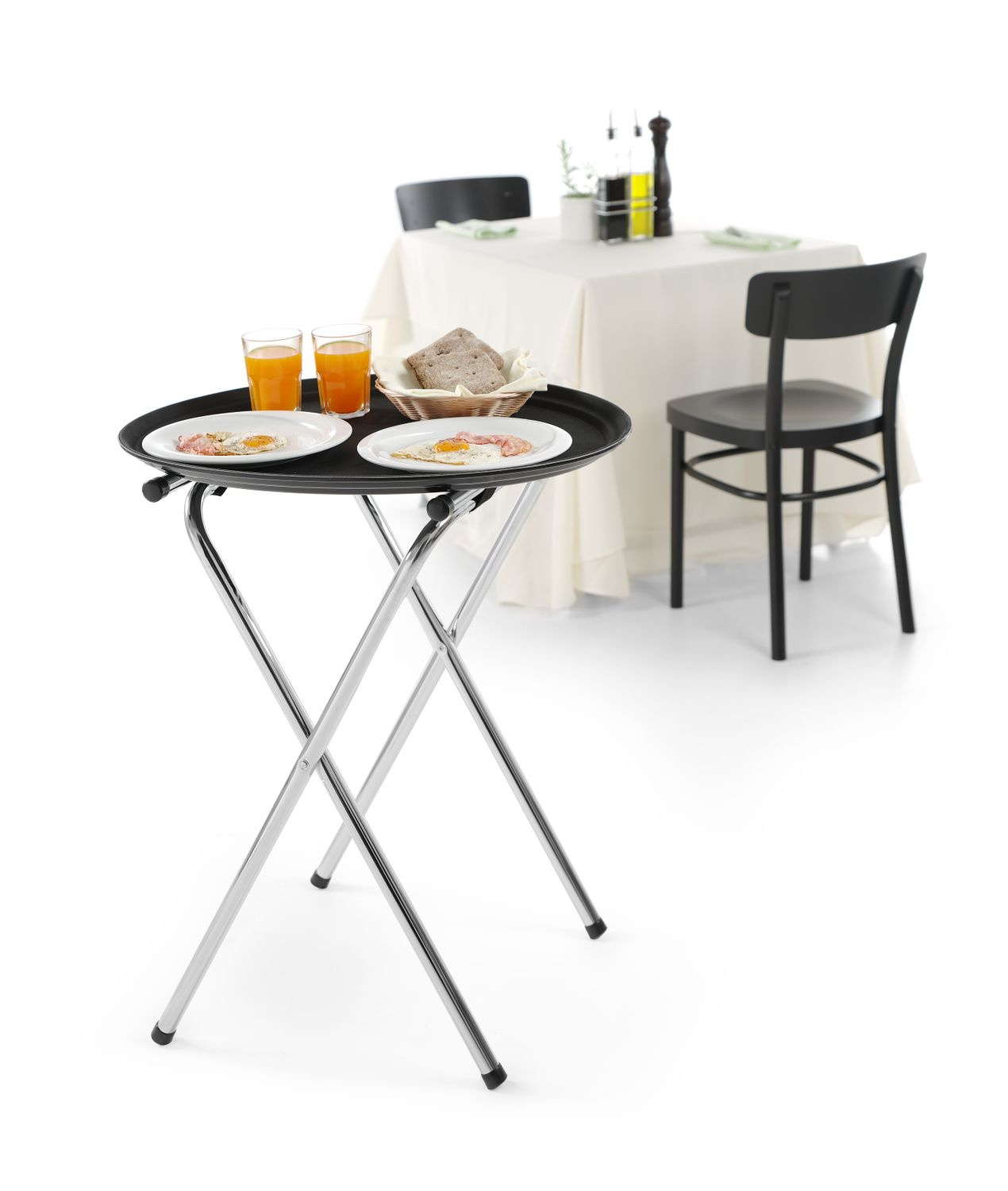 Plateau antidérapant de service ovale XL | HENDI 508831