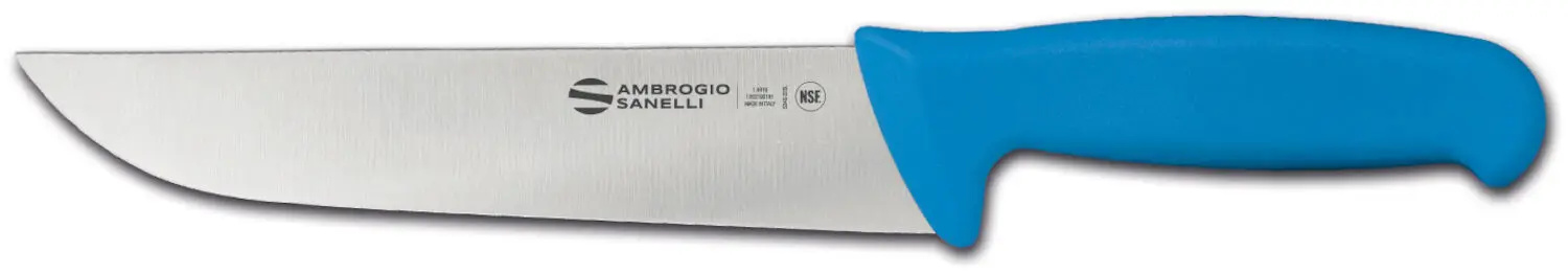 Couteau de boucher Supra colore, long. 35 cm, bleu | AMBROGIO SANELLI S309.020L