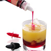 Lot de 6 verseurs colorés pour alcool | BARUP 599440