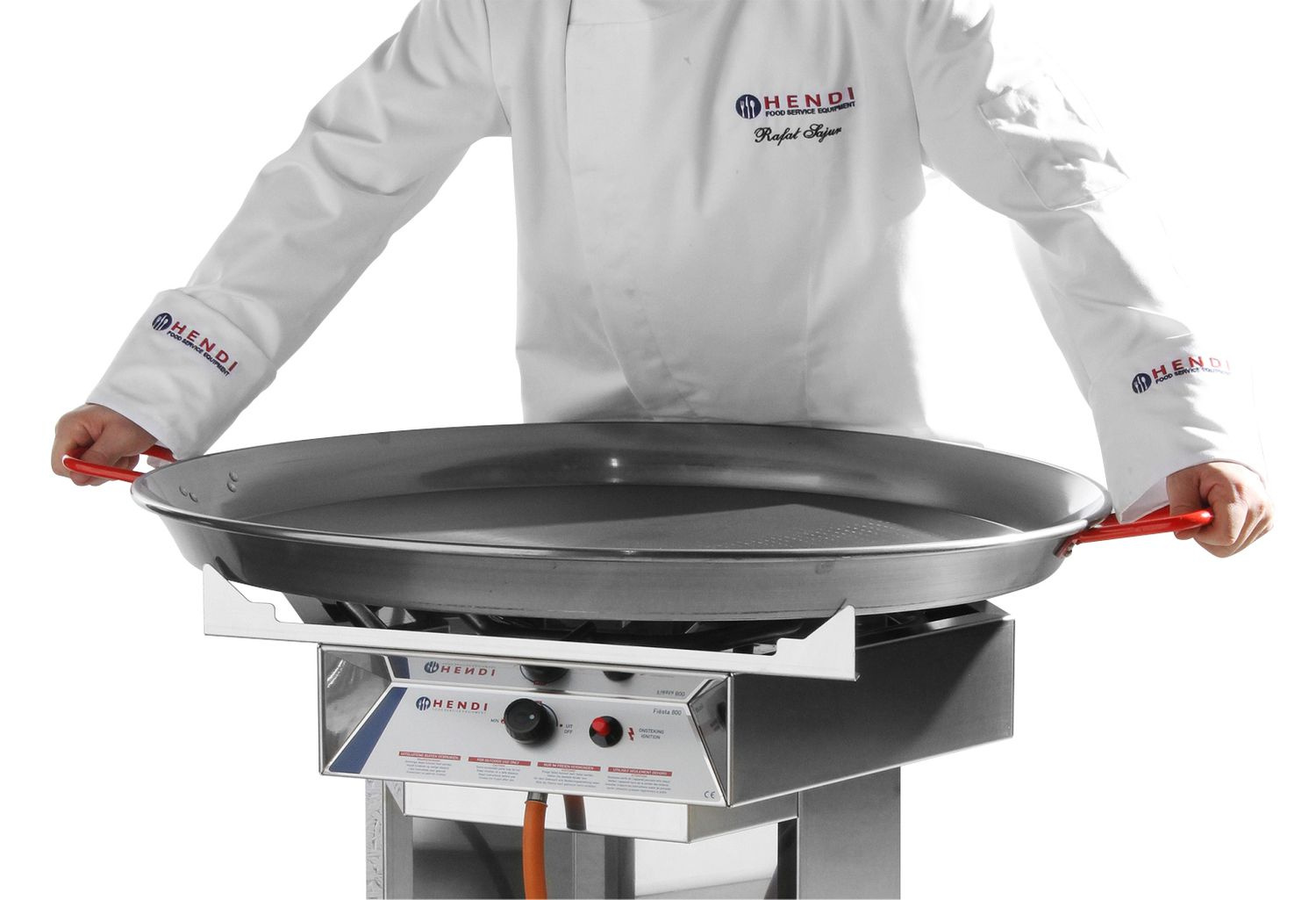 Poêle à paella Profi Line, 60 cm, 4 cm | HENDI 622407