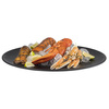 Assiette NERO en mélamine, noire, 42 cm | APS 85066