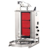 Gyros (kebab) électrique, jusqu’à 30 kg, 3 zones de chauffe, 5,7 kW | POTIS CE3