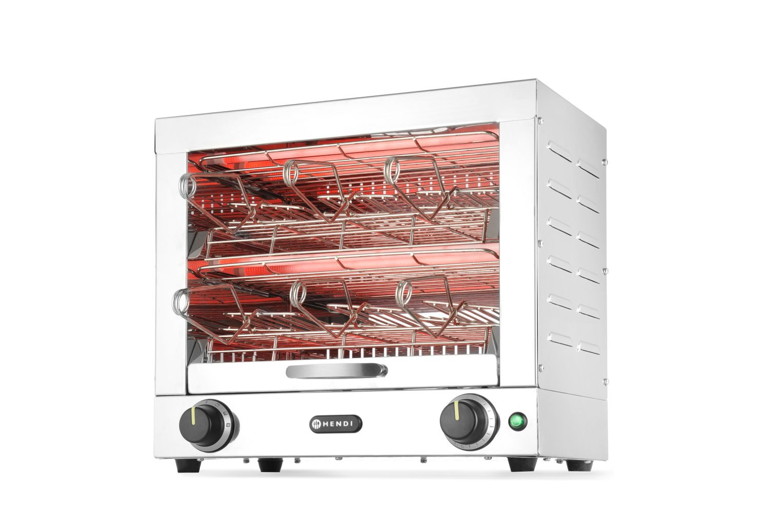 Grill électrique pour 6 sandwiches, 3 kW, 230 V | HENDI 262214