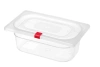 Clips HACCP pour bacs GN en polypropylène, rouges, 12 pcs | HENDI 880661