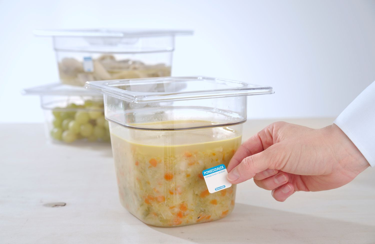 Autocollant FOOD SAFETY réutilisable - lundi | HENDI 850077