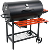 Grill à charbon avec couvercle, grille 71x34,5 cm | LUND 99908