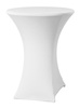 Housse pour table ronde SYMPOSIUM blanche | HENDI 813157