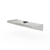 Hotte murale inclinée en acier inoxydable 160x70 cm | FORGAST