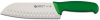 Couteau Santoku alvéolé Supra colore, long. 31 cm, vert | AMBROGIO SANELLI S350.018G