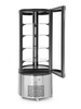 Vitrine réfrigérée ronde 360 L, LED, refroidissement dynamique | ARKTIC 233832