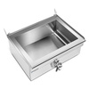 Friteuse électrique 1-cuvelle 20 L, 4,8 kW, zone froide | FORGAST FG09017