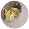 Bol de service avec couvercle, gris, 19x17,5 cm 800 ml | APS 85082