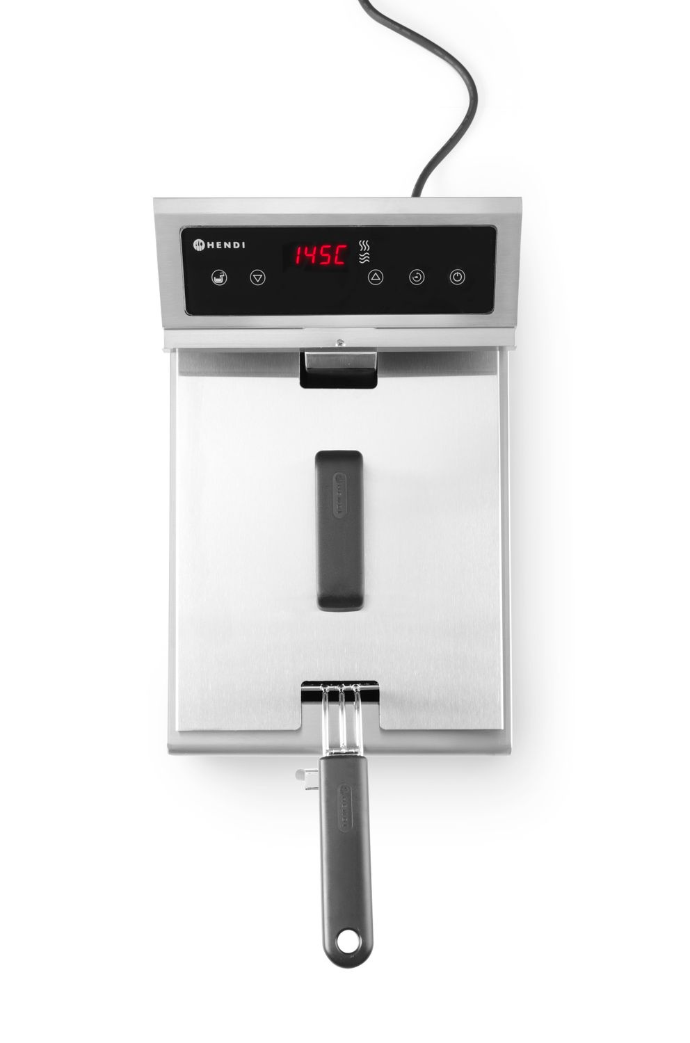 Friteuse à induction Kitchen Line 1 cuve 8 L, 3,5 kW, 230 V | HENDI 215012