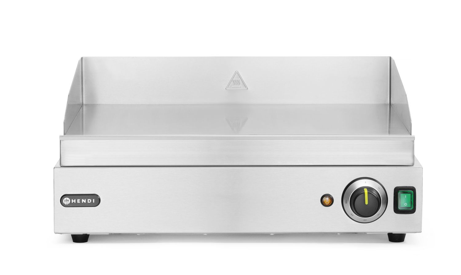 Plaque grill électrique lisse, 2,4 kW, 230 V | HENDI 203149