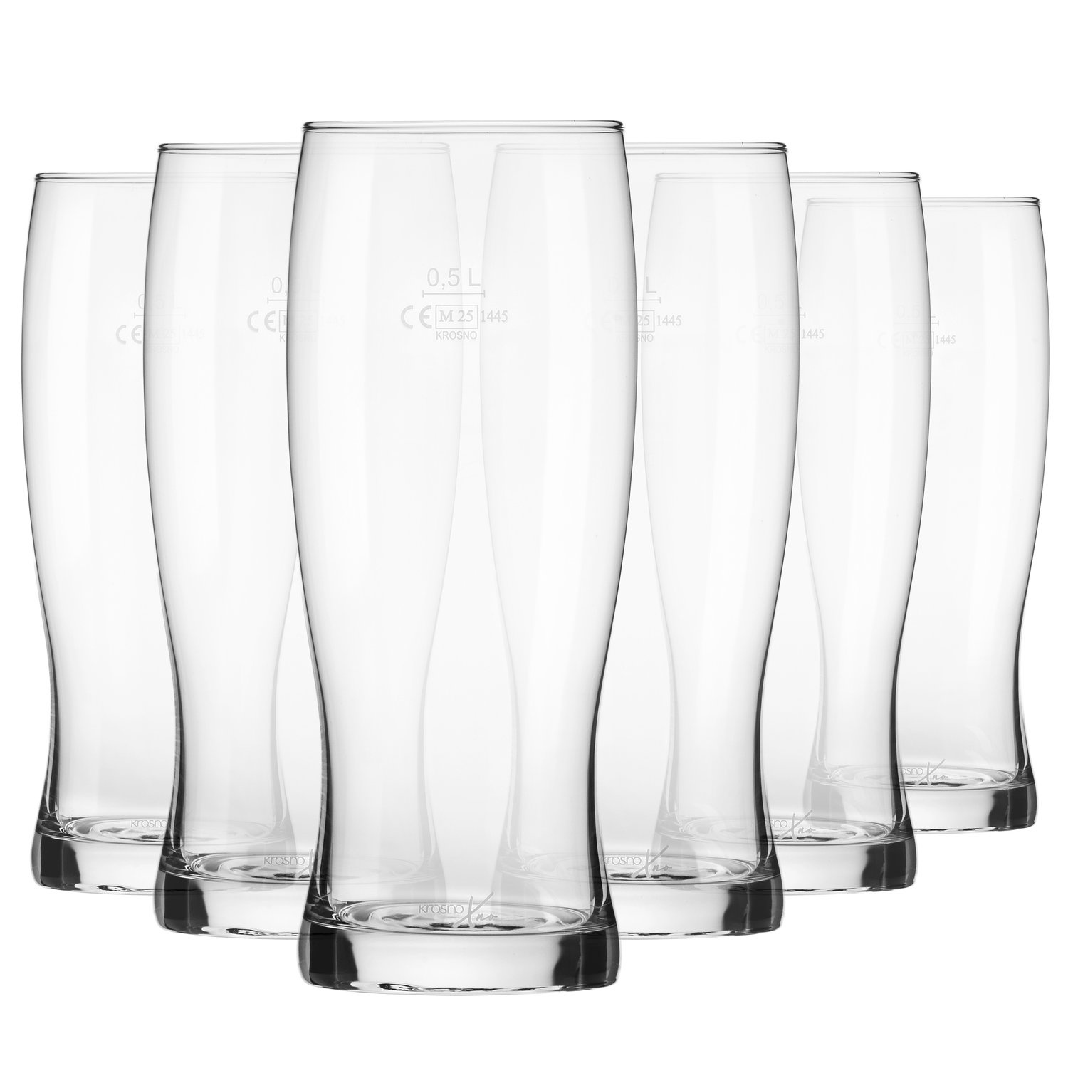Verres à bière XNO BEER TUMBLER 650 ICE, 650 ml, lot de 6 pièces | KROSNO GLASS F684756050081Z40