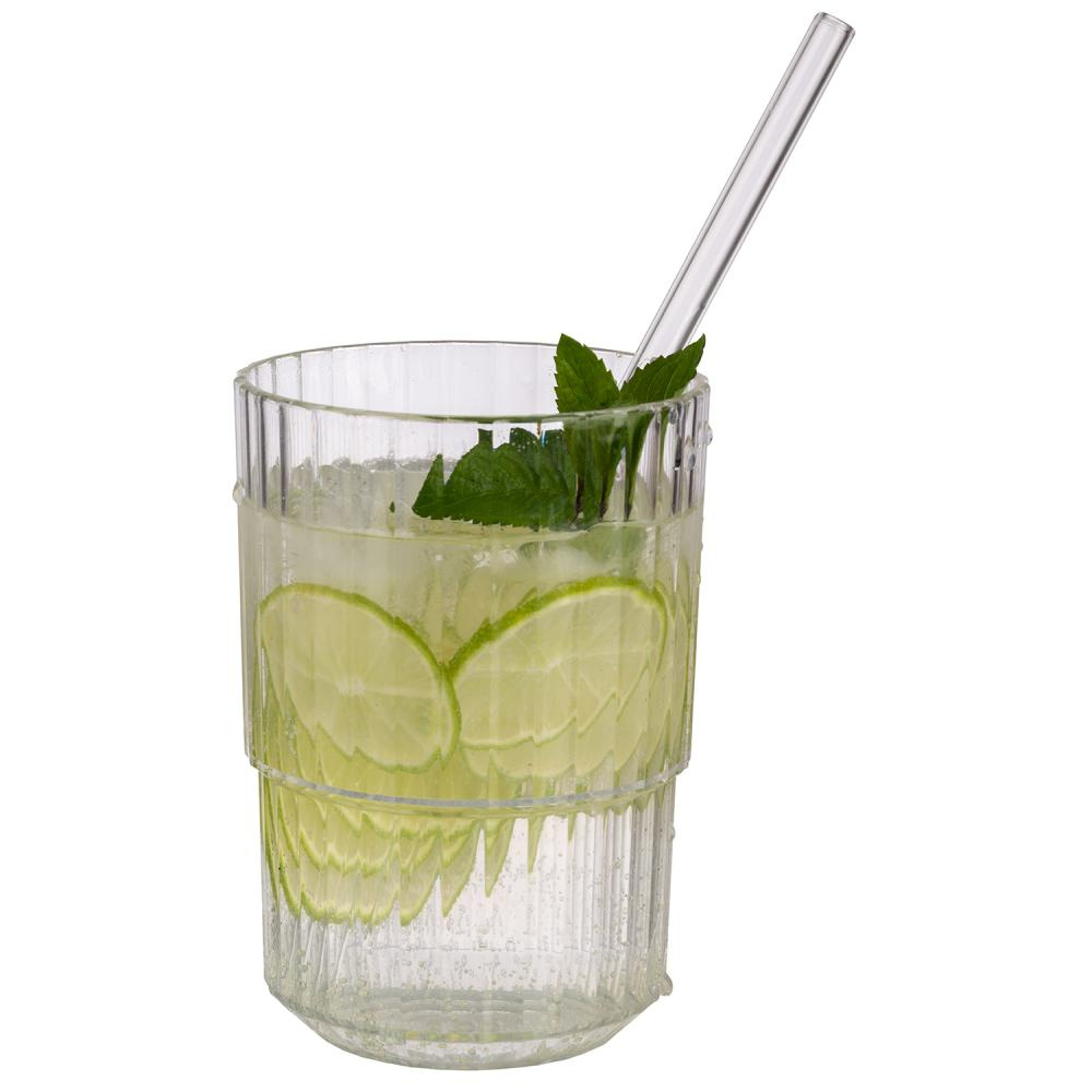 Verre en tritan LINEA, 400 ml, 8.5x12 cm, lot de 48 pièces | APS 10563