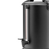 Cafetière noire à double paroi 13 L | FORGAST FG05604