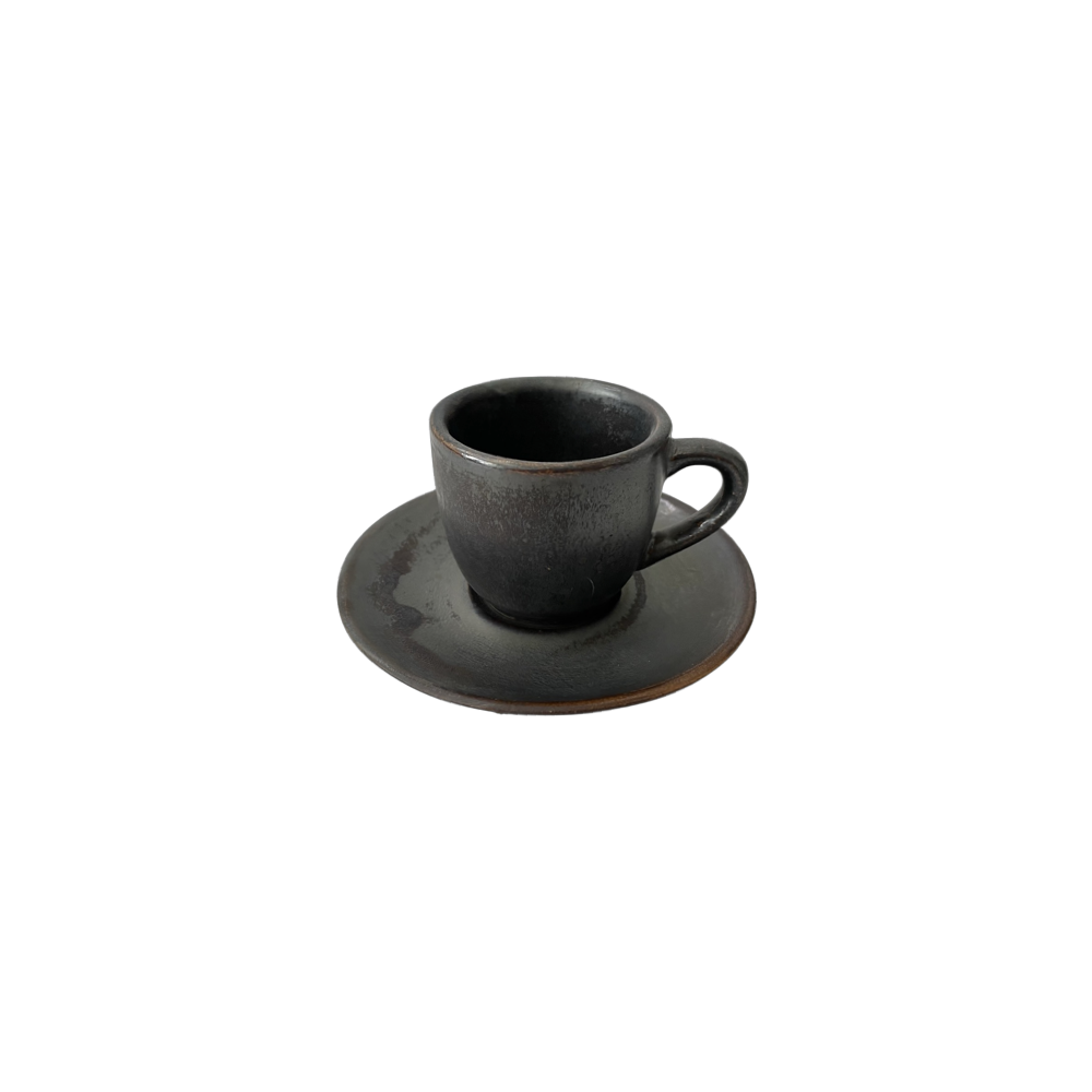 Tasse Bel 100 ml Still Cristall hématite | KERA CERAMIKA 2.3.3/F/C.HEM