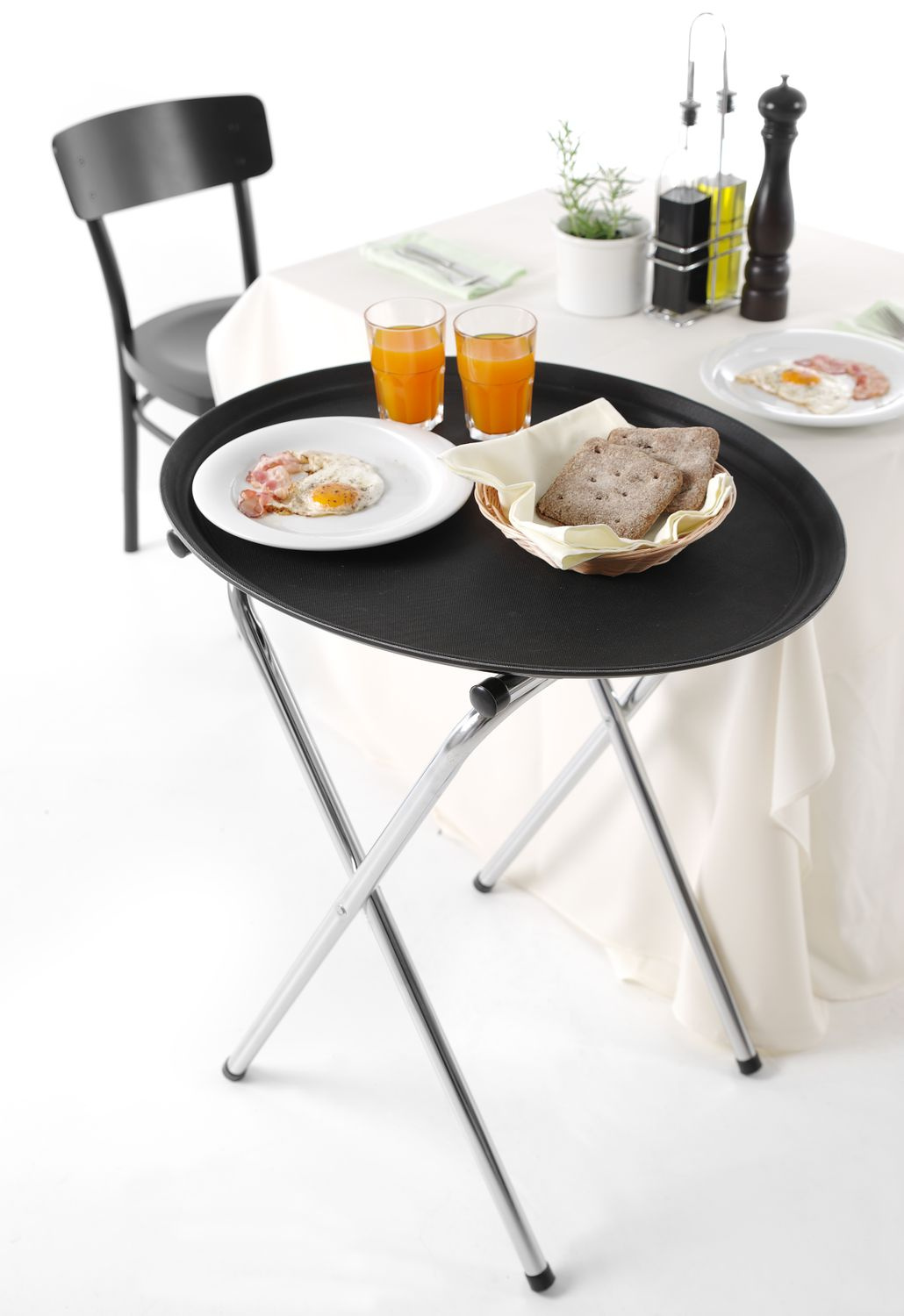 Plateau antidérapant de service ovale XL | HENDI 508831