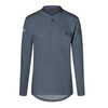 Chemise de cuisine Performance manches longues anthracite | KARLOWSKY TM 6-5