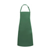 Tablier de cuisine Basic 75 x 90 cm avec boucle vert forêt | KARLOWSKY BLS 4-32-Stck