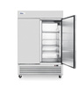 Armoire réfrigérée Kitchen Line, acier inoxydable, 2 portes, 1300 l, système de refroidissement statique | HENDI 232736