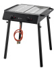 Gril gazowy Xantos Black 9,5kW, 770x710x(H)870mm | HENDI 148631